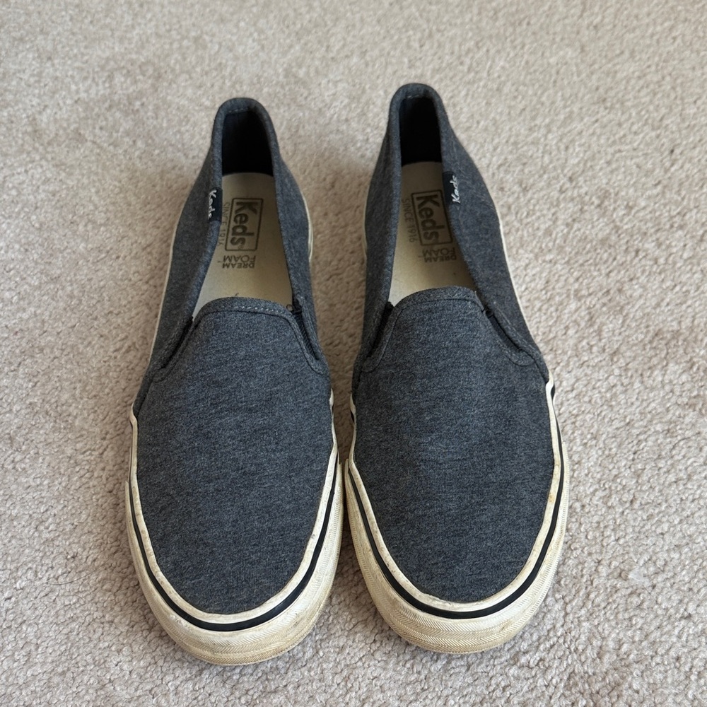 Keds Women's Dark Gray Slip-On Loafers